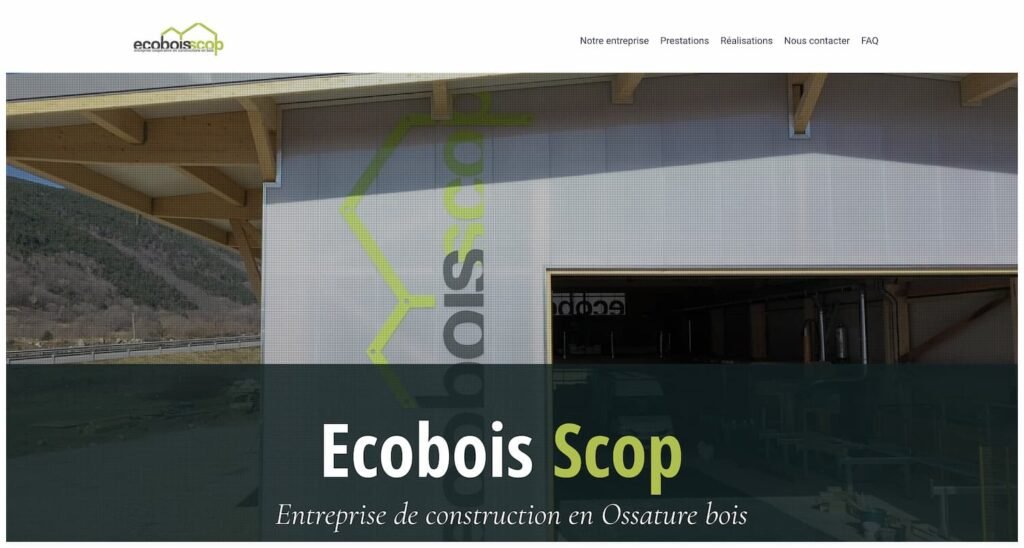 Capture ecran ecobois